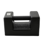 Block test weight 10kg / 0.5g M1 in cast iron with hand grip